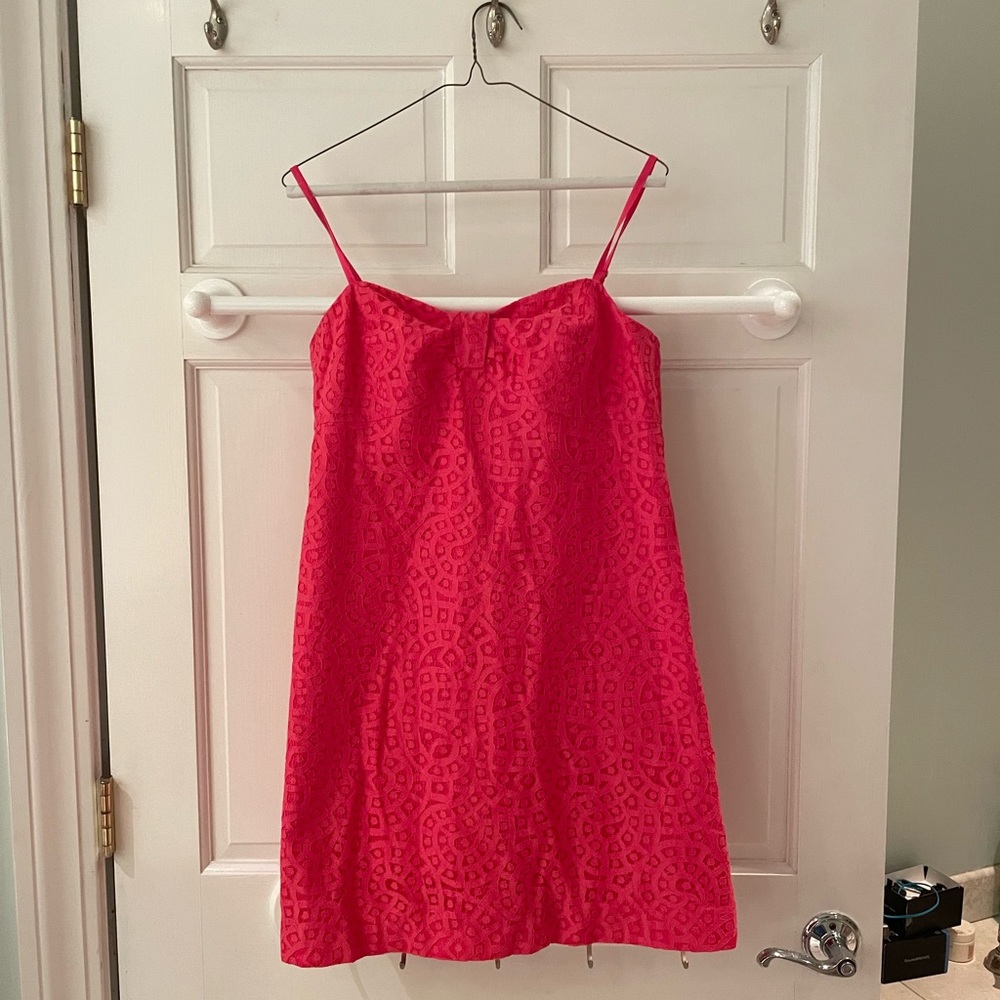 Lilly Pulitzer dress with adorable anchor zipper!